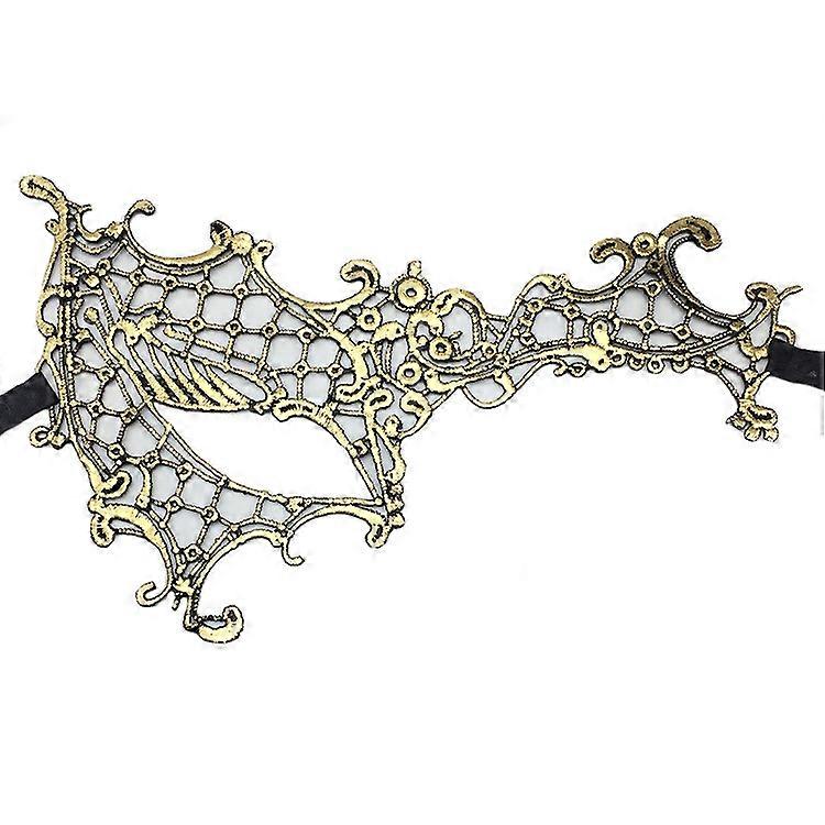 Halloween Golden Lace Mask