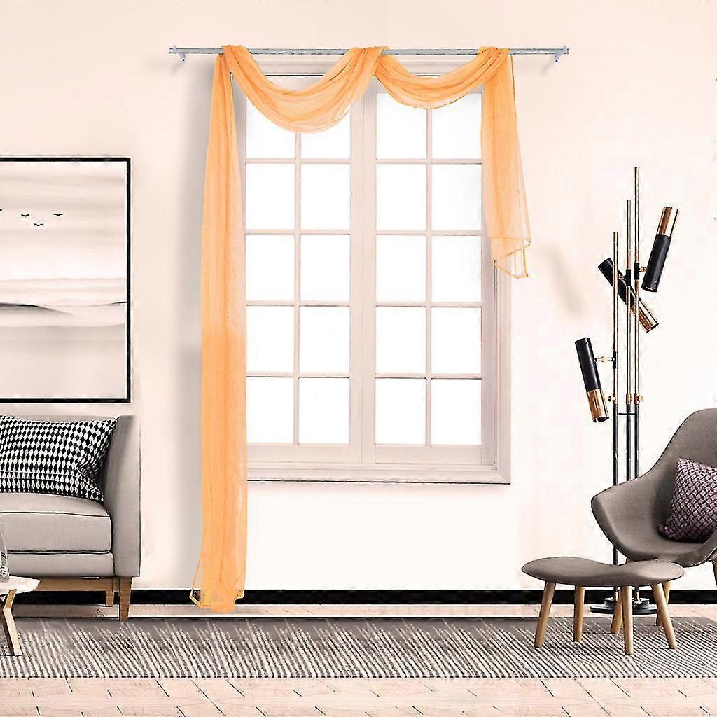 Voile Curtain Swags All Colours Pelmet Valance Net Curtains Voile Swag
