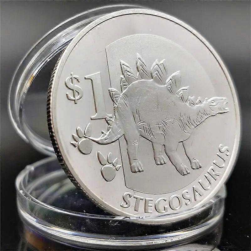 古代恐竜ゴールデンメッキ収集コインセット動物ドラゴンチャレンジお土産コインアートコレクション工芸品家の装飾ギフト