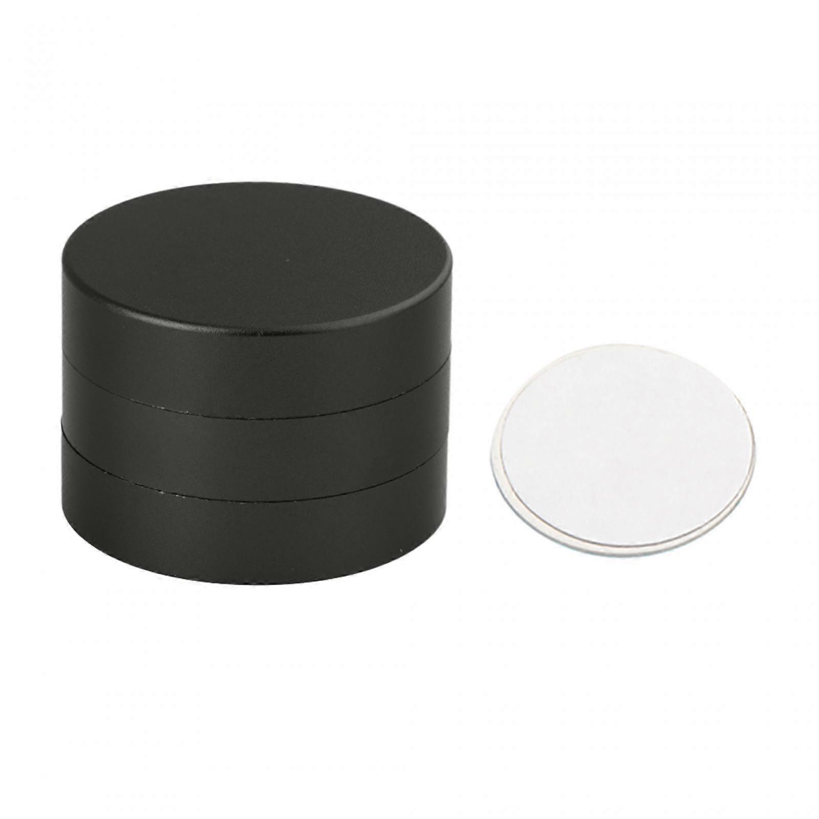 Porte-craie de billard de billard compact organisateur léger étui à craie portable noir