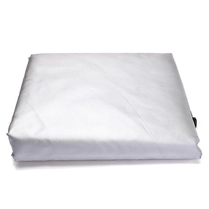 MIMIGO Trailerable Snowmobile Cover Waterproof Snow Machine Sled Cover Large Black/Silver Sledgear Storage Cover
