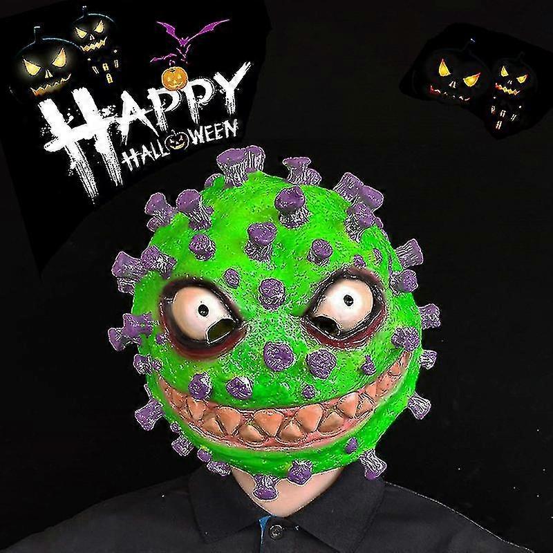 Coronavirus Shape Creative New Strange Halloween Mask Tricky Toy