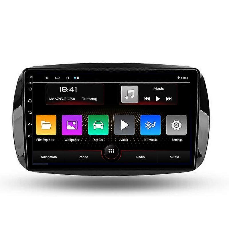 Car Radio For Benz Smart Fortwo 3 C453 A453 2014-2020 Multimedia Video WIFI Navigation GPS