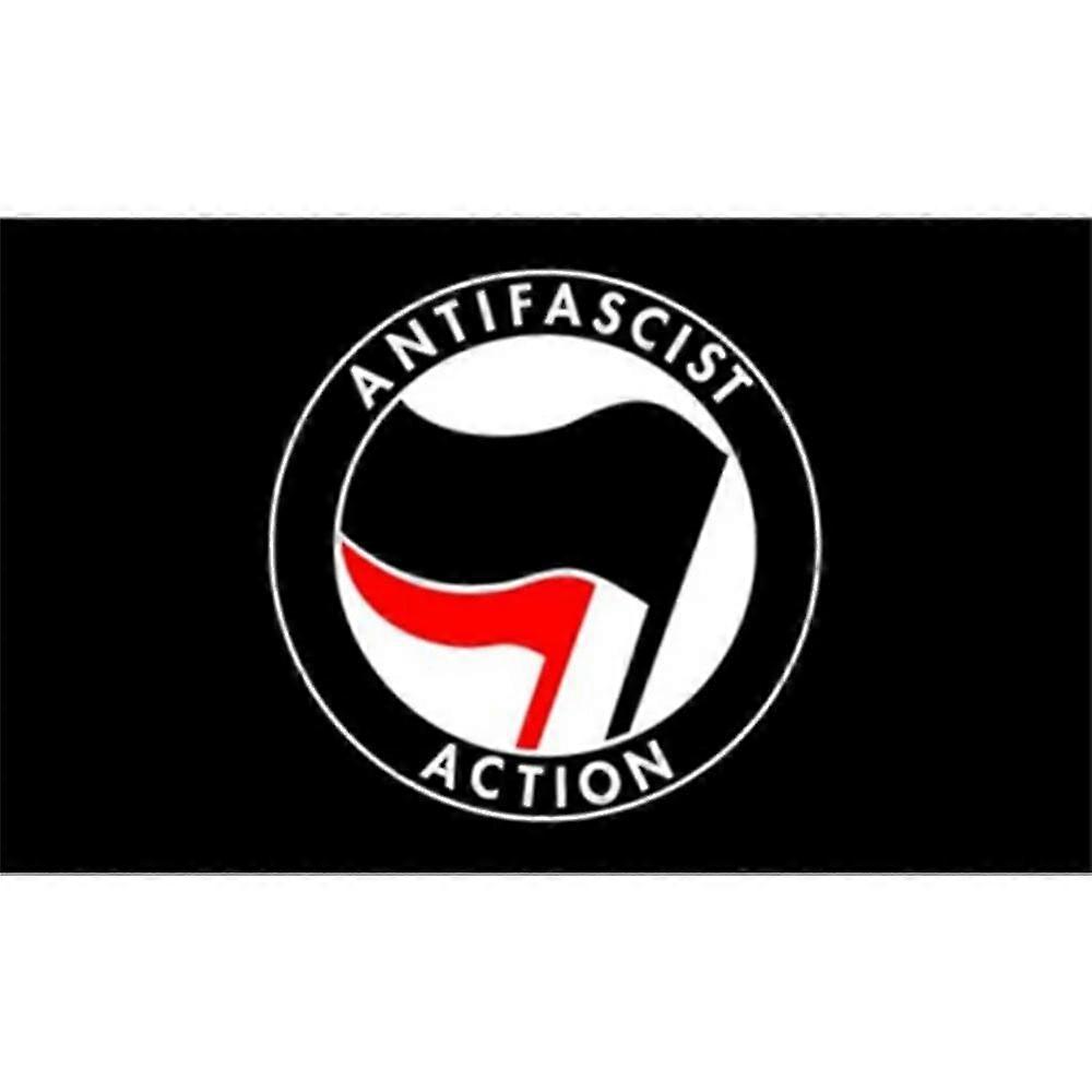 Antifascistisk Aksjon Flagg Antirasisme Flagg QIZ124