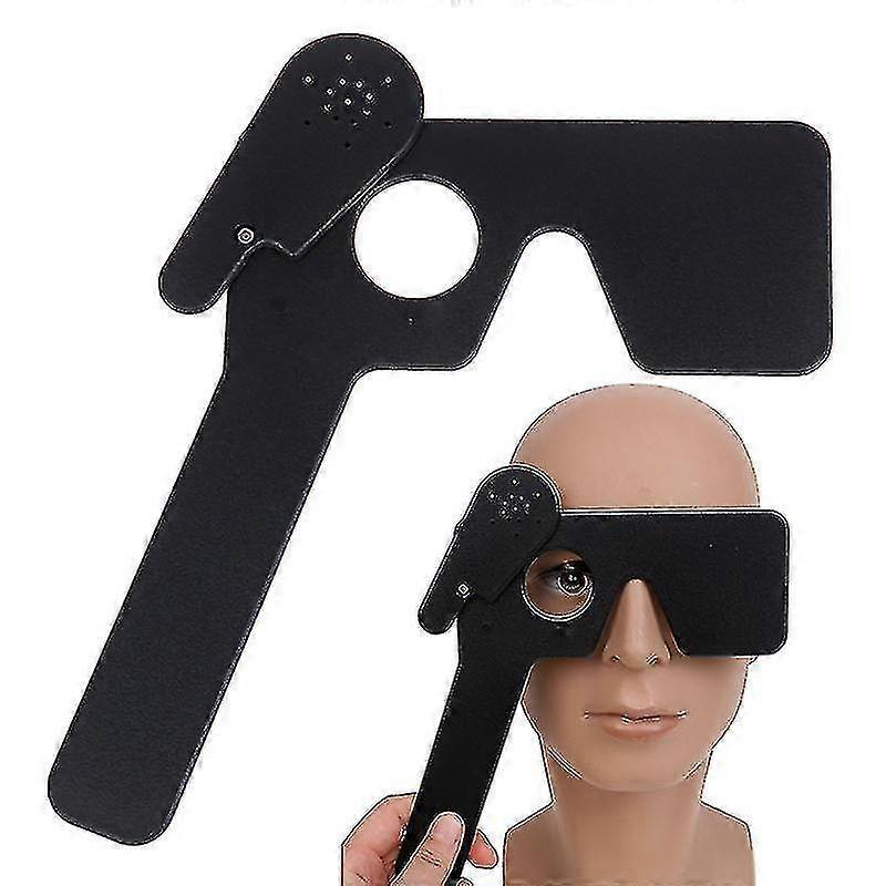 Lorgnette Occluder Multi 17 Pin Hole Hand Occluder Optometry Instrument Tool