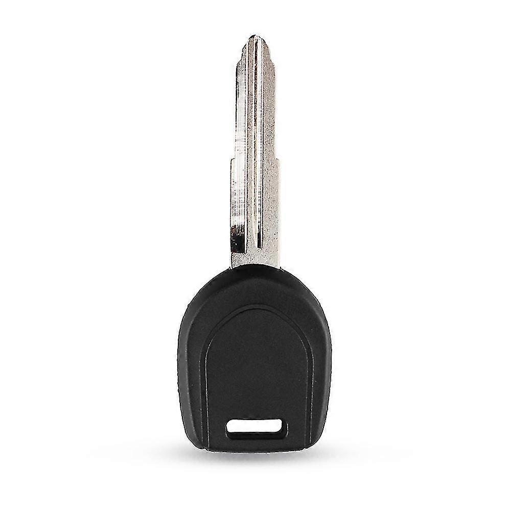 10st Transponder Chip Car Remote Key Shell Fob Case för Mitsubishi Colt Outlander Mirage Pajero Höger /vänster Blad Inget Chip