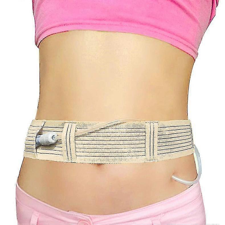 حزام غسيل الكلى البريتوني تنفس PD قسطرة حزام تأمين ربط أنبوب التغذية حامل اللوازم لمرضى غسيل الكلى PD النساء