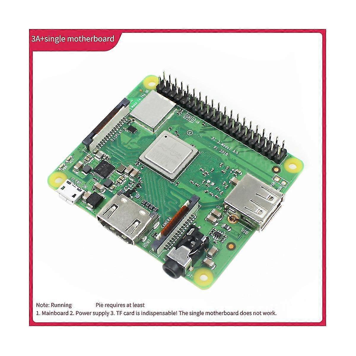 For 3a+ 512mb Ram Python Development Board+500w Camera+32g Sd Card+card Reader+case+heat Sink+power