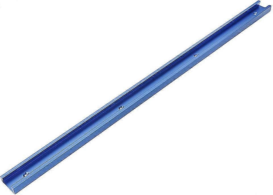 LN-Rail  onglet en T pour scie  table, dfonceuse et outils de travail du bois Bleu 500 mm 30 x 12,8 mm |JUNJUN