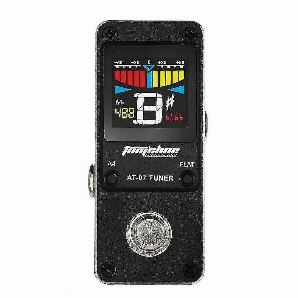 At-07 Guitar Tuner Pédale d’effet Écran LCD