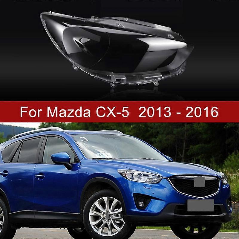 Für Mazda CX-5 2013 2014 2015 2016 Auto Frontscheinwerfer Abdeckung Auto Scheinwerfer Lampenschirm Lampenabdeckung Scheinwerfer Licht Glas Linsenschale