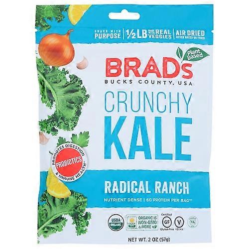 Brads Plant Based Kale Crunchy Ranch W Pro ,2 Oz