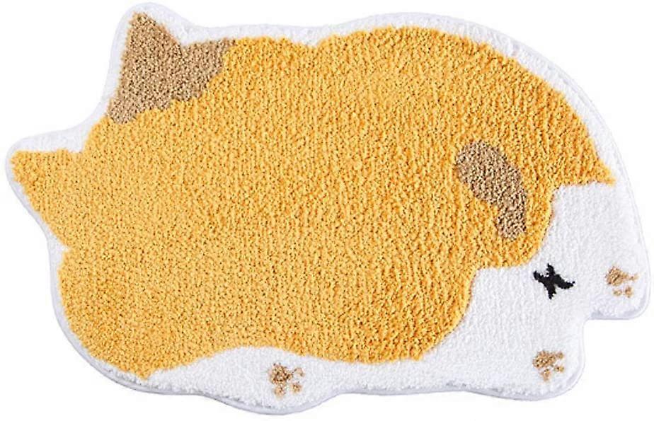 Dog Print Super Absorbent Bathroom Mat