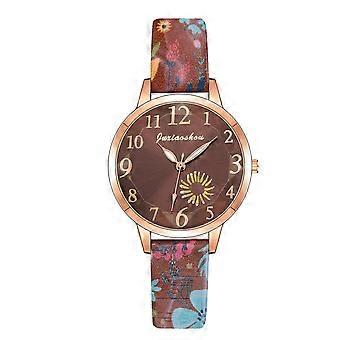 Dames mode horloges klokken horloges lederen casual jurken pols kristal jewe