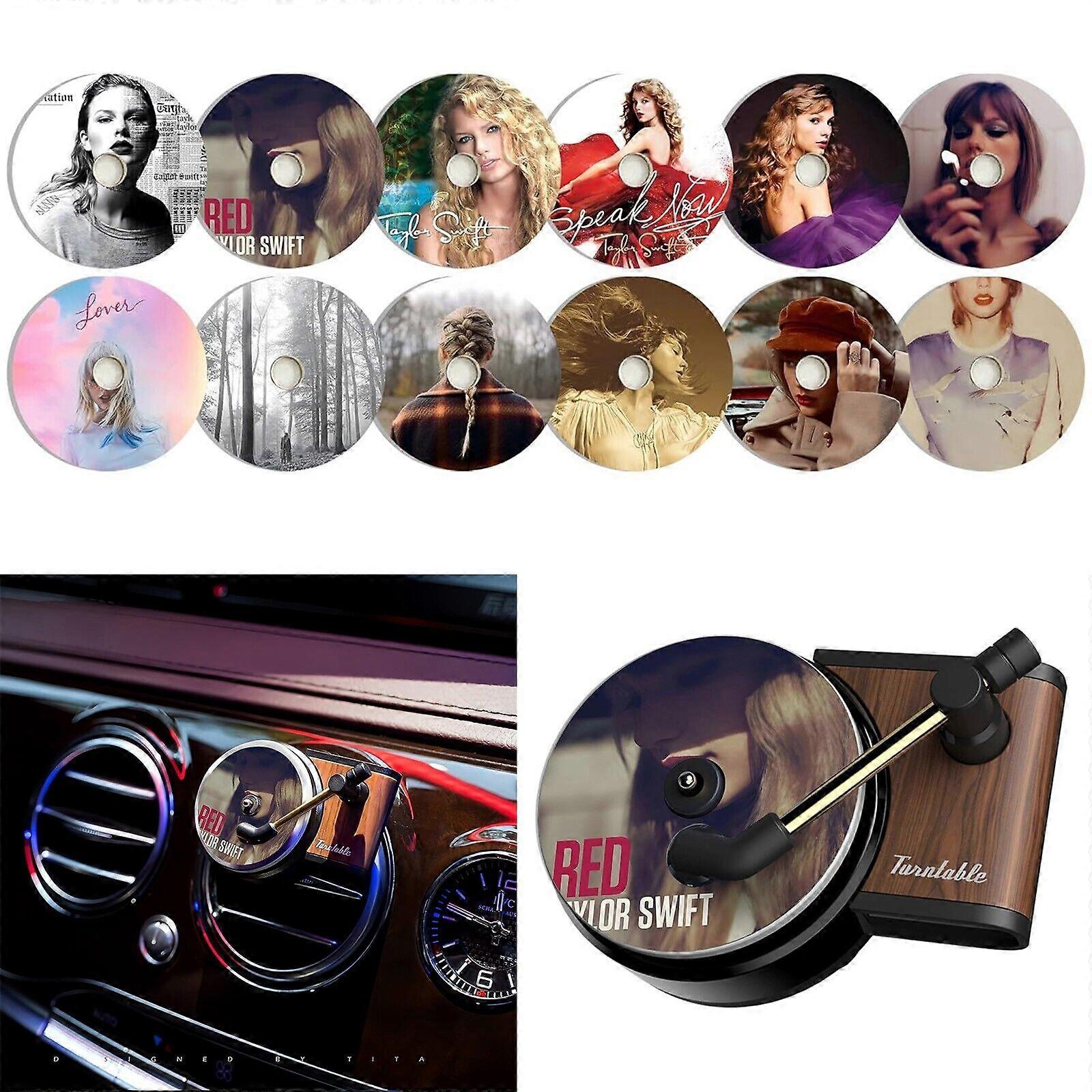 Auto Taylor Swift Gramoft Osviežovač vzduchu Automatický difuzér CD Cover Ventil Parfum