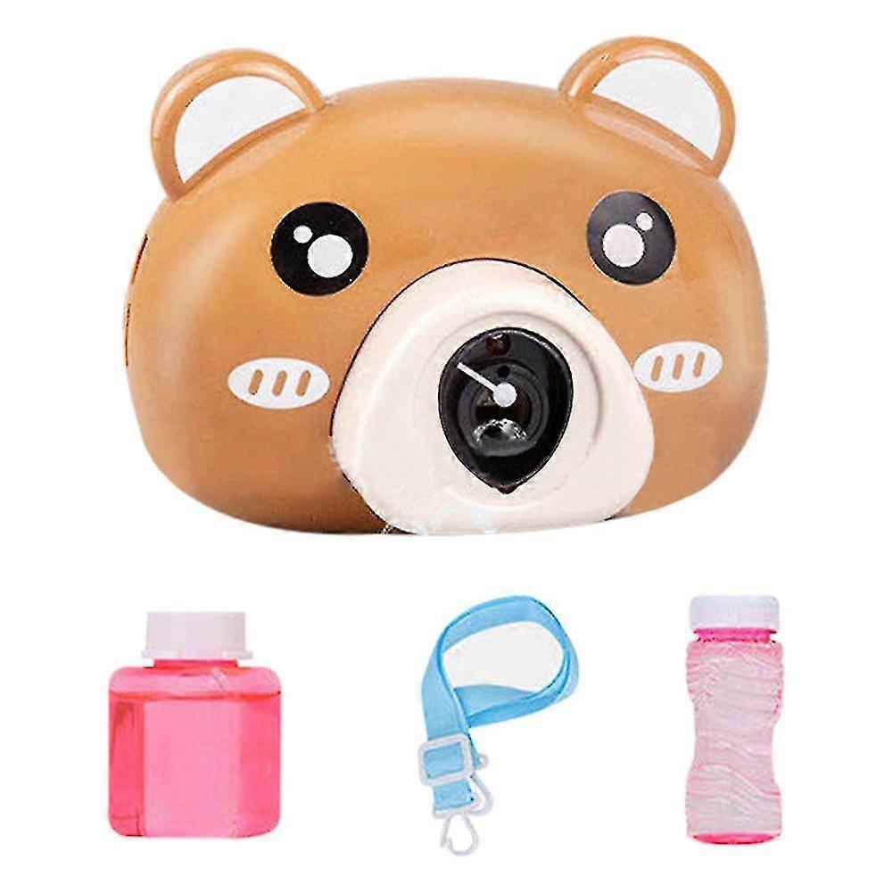 Bubble Camera Pig Toy Light Children's Toys with Machine Automatic Blowing Bubbles