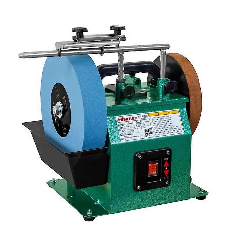 220V Low Speed Electric Knife Grinding Machine Sharpening Machine Water-Cooled Rotary Polishing Machine Desktop Knife Sharpener