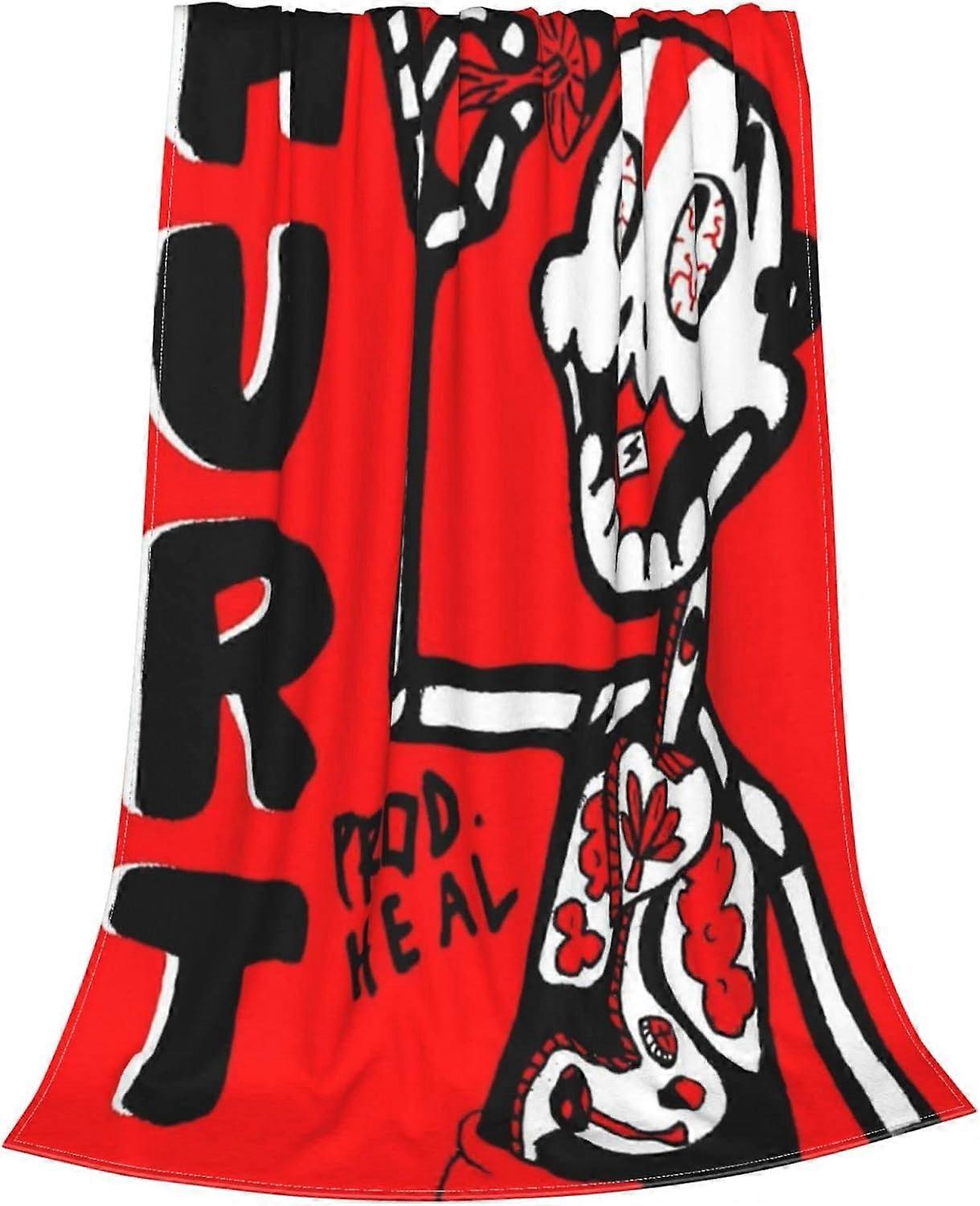 Cobertor de Lançamento Lil DAR-kie - Cobertores Macios e Macios de Pelúcia Leve e Aconchegantes para Sofá-1159