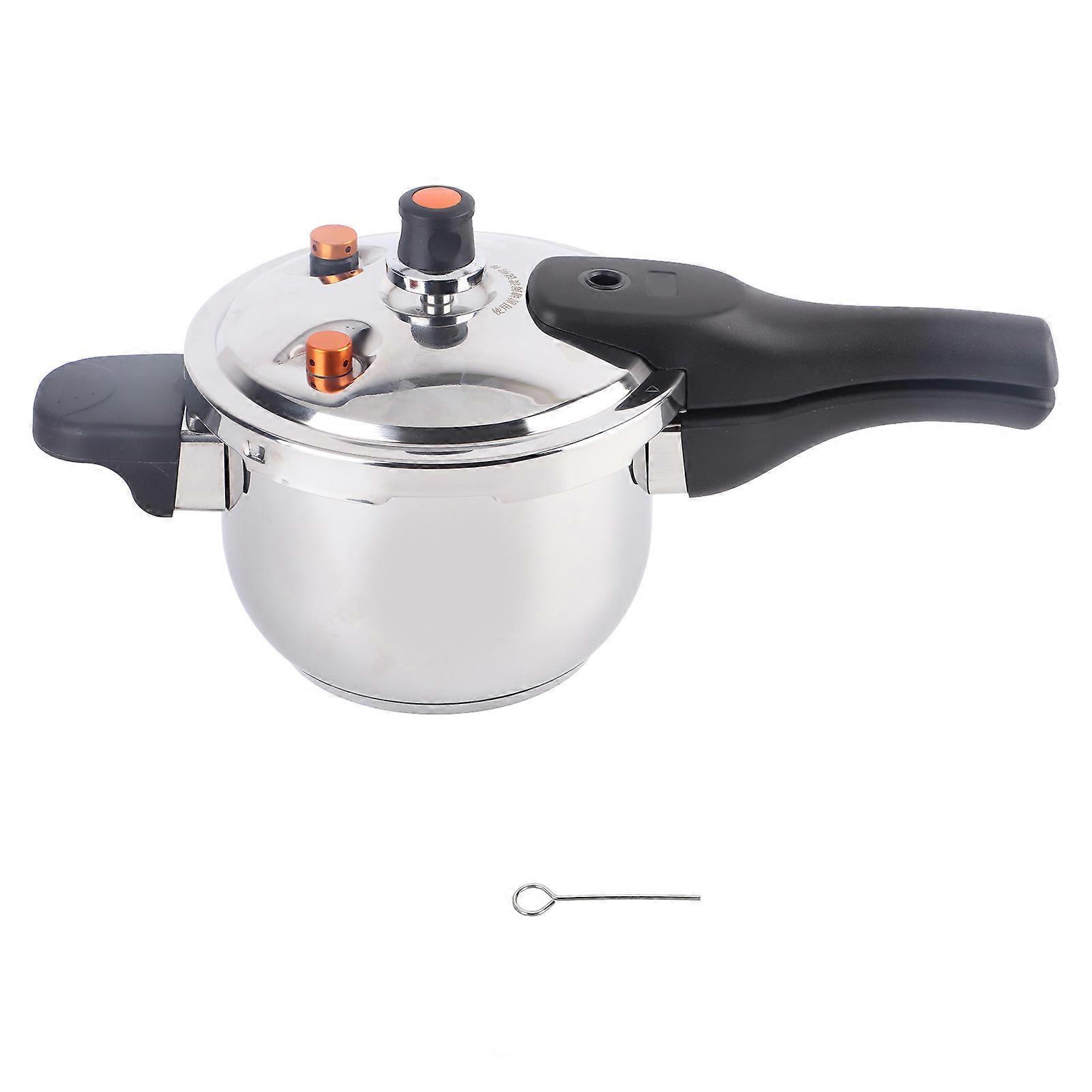 Ηλεκτρική χύτρα ταχύτητας 304 ανοξείδωτη 80KPA αντιεκρηκτική χύτρα ταχύτητας με βαλβίδα ορίου πίεσης για γρήγορο μαγείρεμα 2L 16cm/6.3in