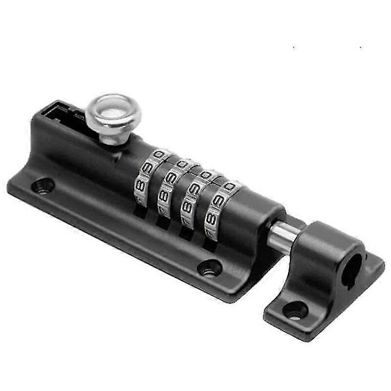 Digit Combination Lock - Combination Lock Combination Lock Bolt - Black - Ya