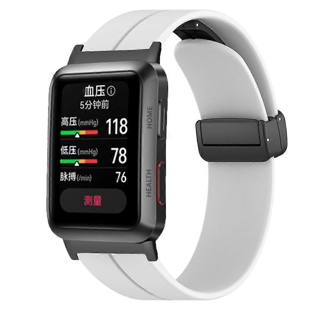 Magnetic Buckle Silicone Strap For Huawei Watch D