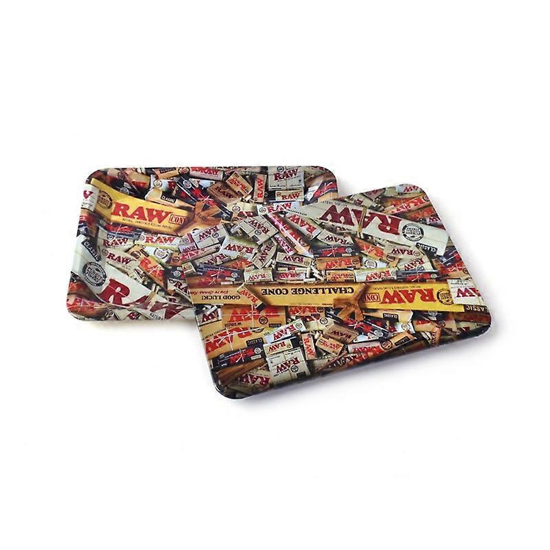 Rolling Tray with Magnitic Cover Multi Patterns 180*125mm Smoking Accessories