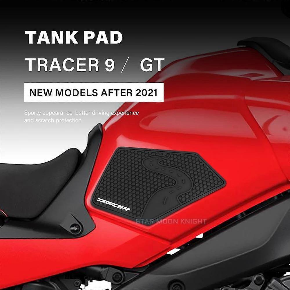 دراجة نارية Tankpad المضادة للانزلاق خزان وسادة ملصقات حماية ملصقات جانبية للخزان وسادات الجر ل YAMAHA TRACER 9 GT TRACER9 21-