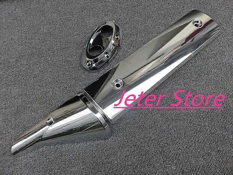 SILVER WING 600 FJS600 Osłona tłumika 2003-2008 Honda FJS600 Silver Wing 600 Osłona izolacyjna tłumika (chromowana) Motocyklowe ochraniacze na łokcie i nadgarstki