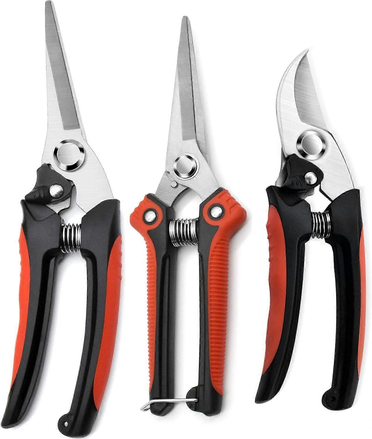 Professional Garden Shears and Pruning Scissors Set for Plants