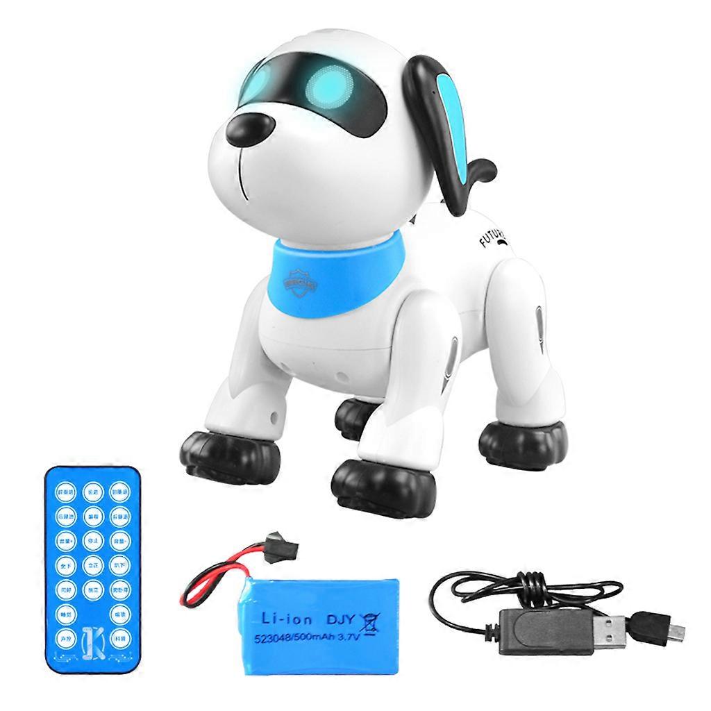 Remote Control Dog RC Robotic Stunt Puppy Voice Control Toys Electronic Pet Dancing Programmable Robot with Sound