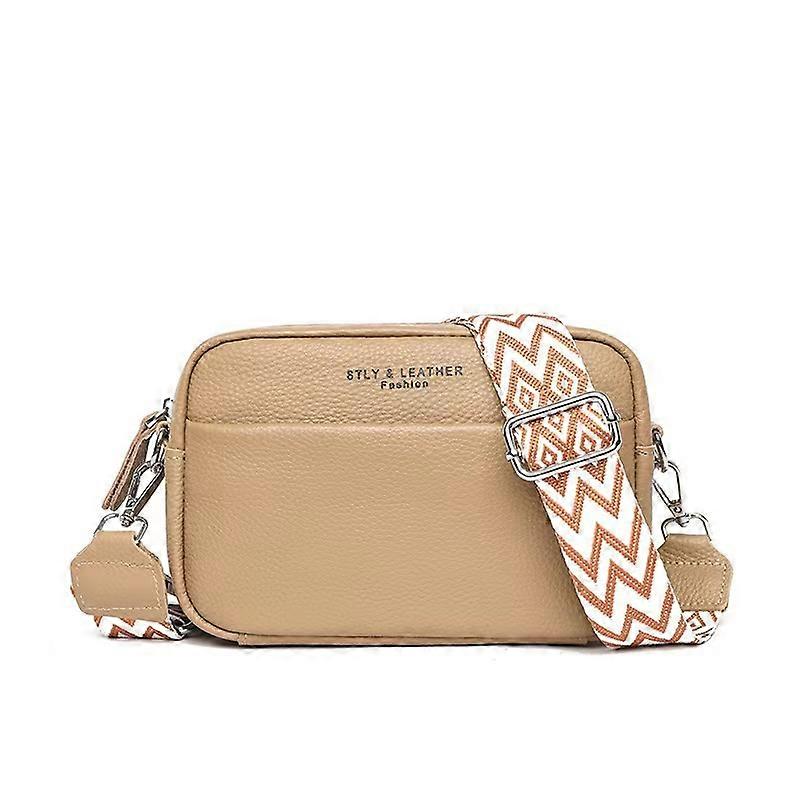 איכות גבוהה עור אמיתי נשים תיקי כתף Crossbody תיק עור פרה