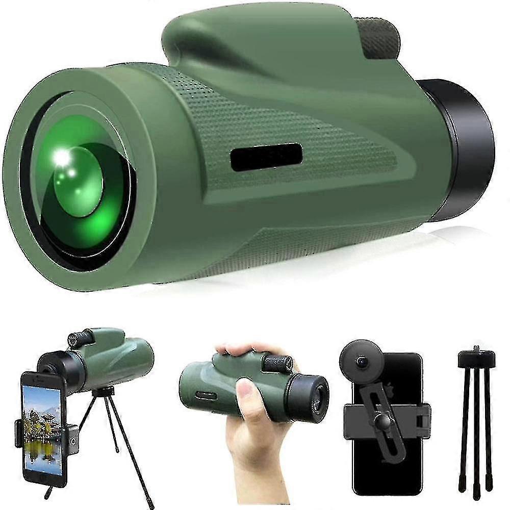 Monocular Scope Telescope Low Light Night Vision With Quick Smartphone