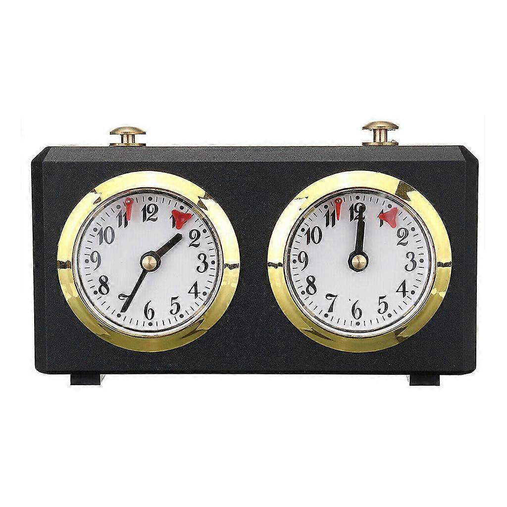 Mechanical Chess Timer Competition Count Up or Down Timer for Chess Board Game