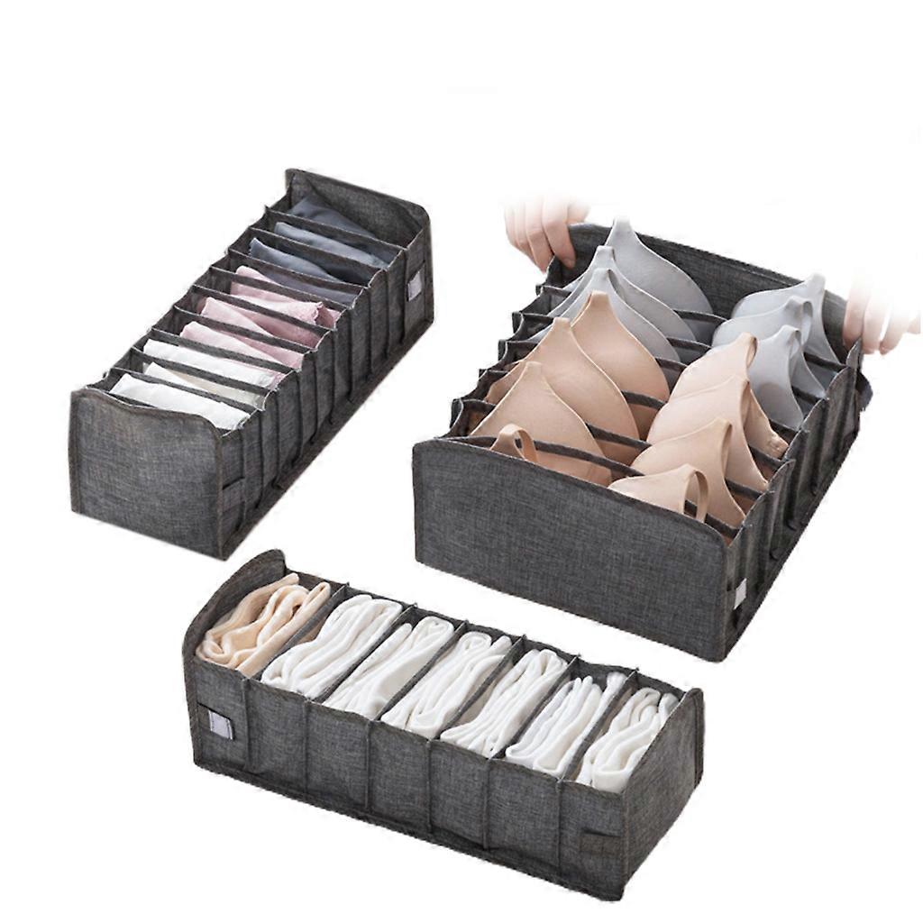 7 Cells/11 Cells Drawer Foldable Drawer Storage Compartment for Bedroom Home