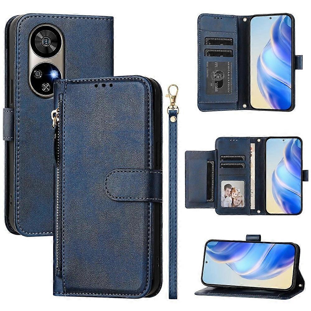 Zipper Wallet Leather Case For Ulefone Note 17 Pro