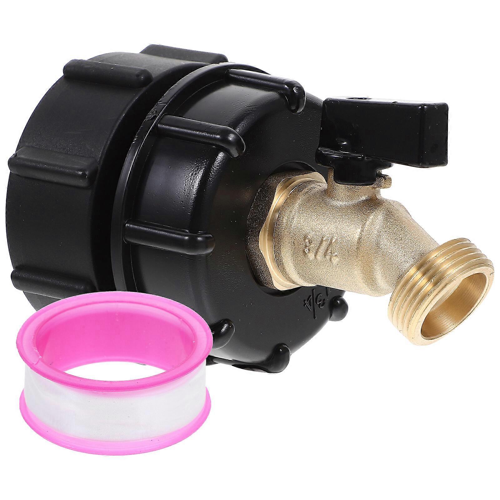 IBC Tote Adapter IBC Tote Faucet Ton Barrel Tap Fitting With Barrel Adapter