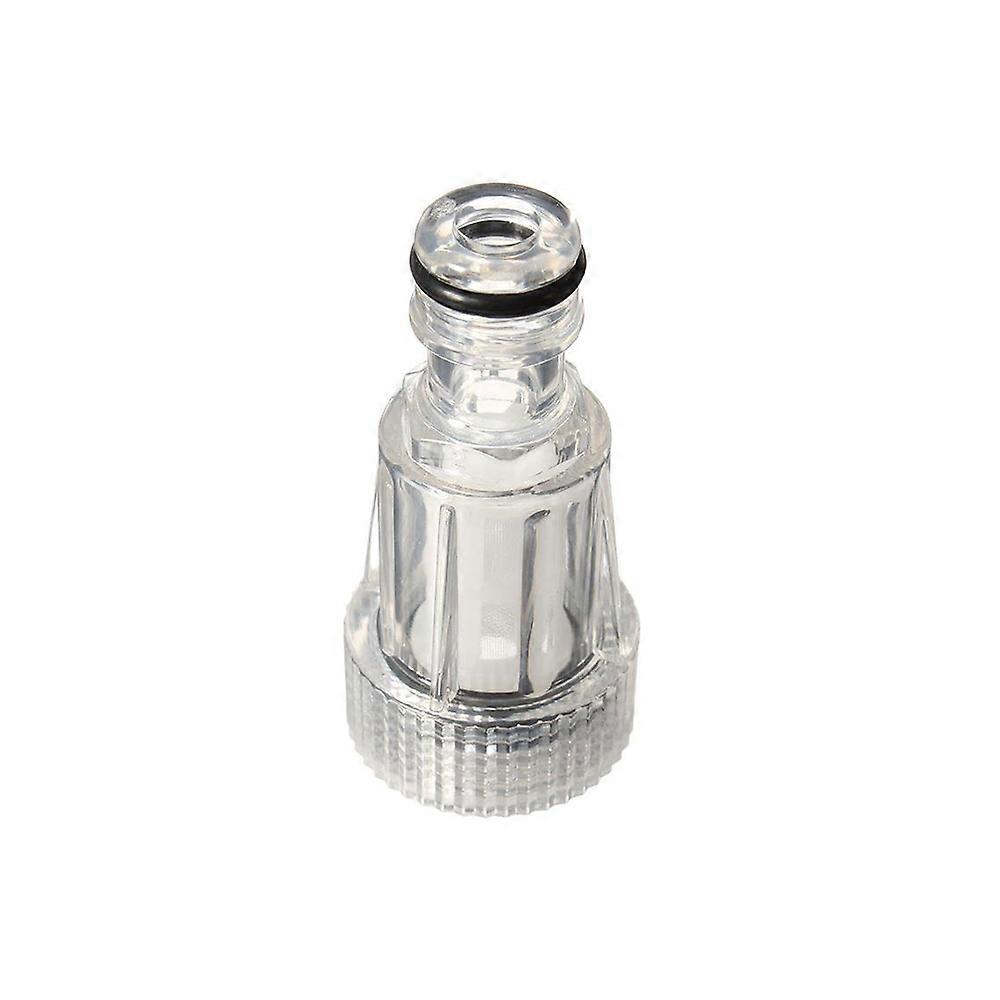 Clear Plastic Pressure Car Clean Washer Water Filter Connection Fitting Tools