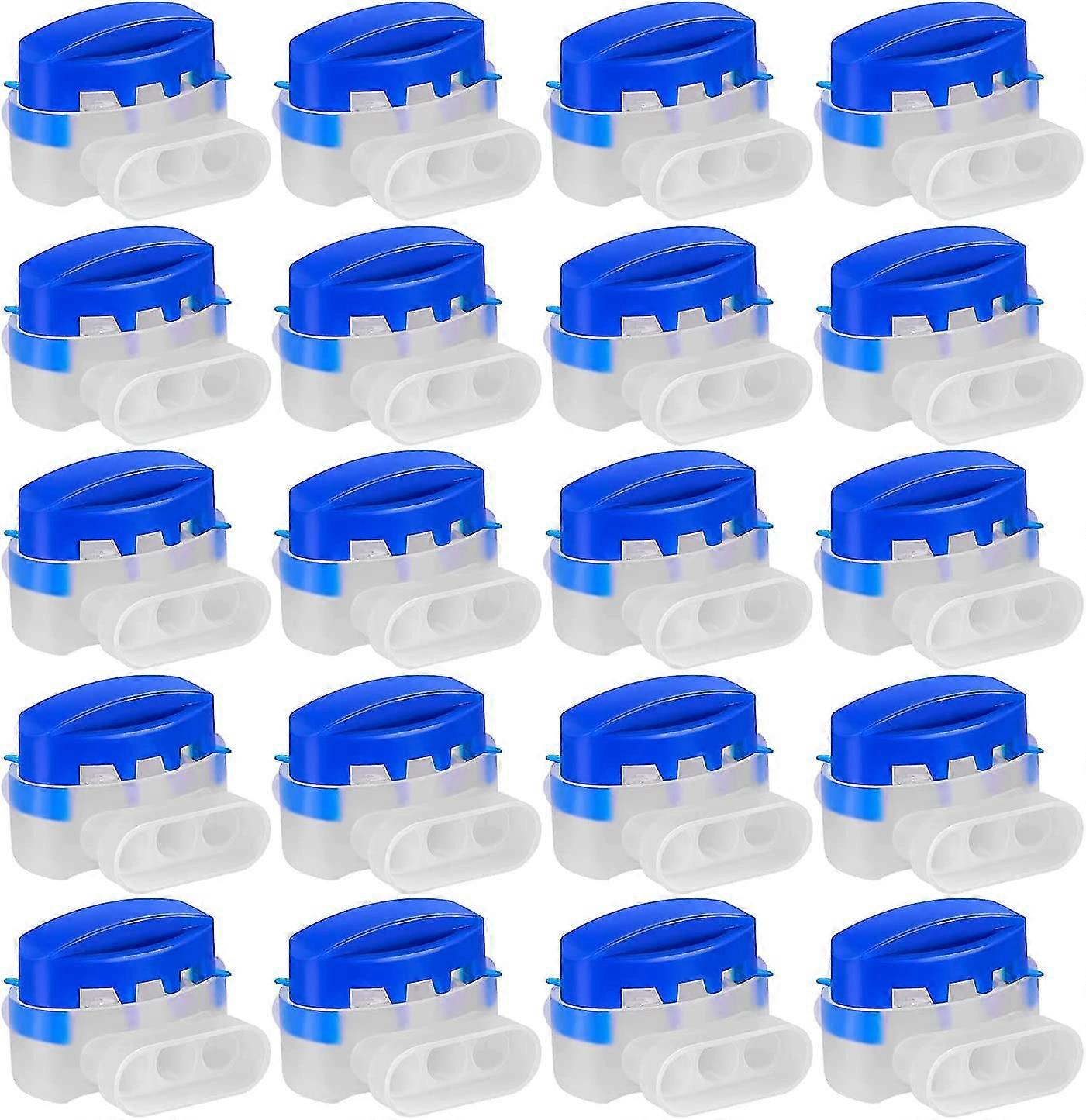 Set Of 20 Resin Filled Cable Connectors For Automower Robot Lawnmower