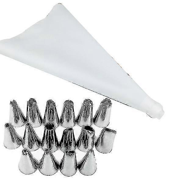 18-piece Cake Tool Set, Diy Baking Supplieswhite