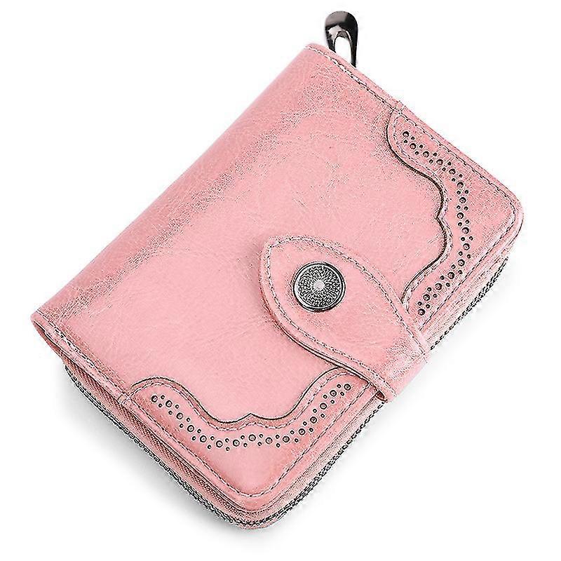 Leather Wallets for Women RFID Blocking