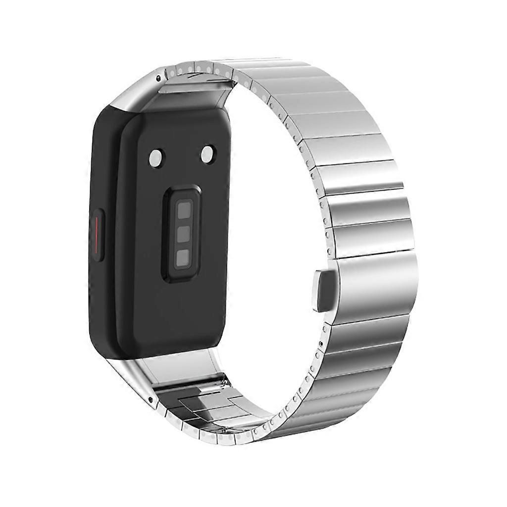 Crystal Clear Color Strap Metal Replacement for HUAWEl Band 6 Transparent Color