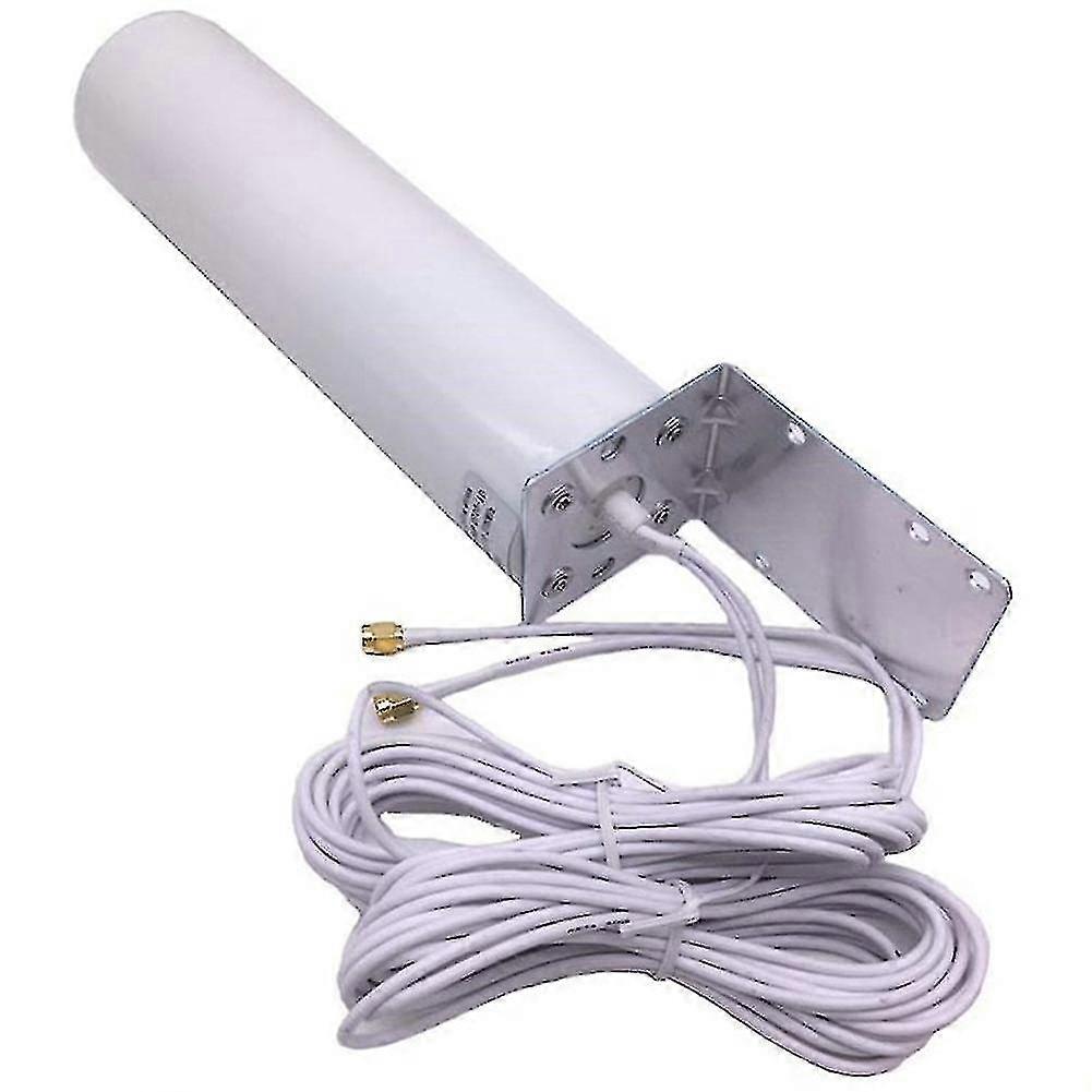 Outdoor 3g 4g Lte External Antenna With Dual Slider Connector - 5m Crc9/ts9/sma - For 3g 4g Router Mode