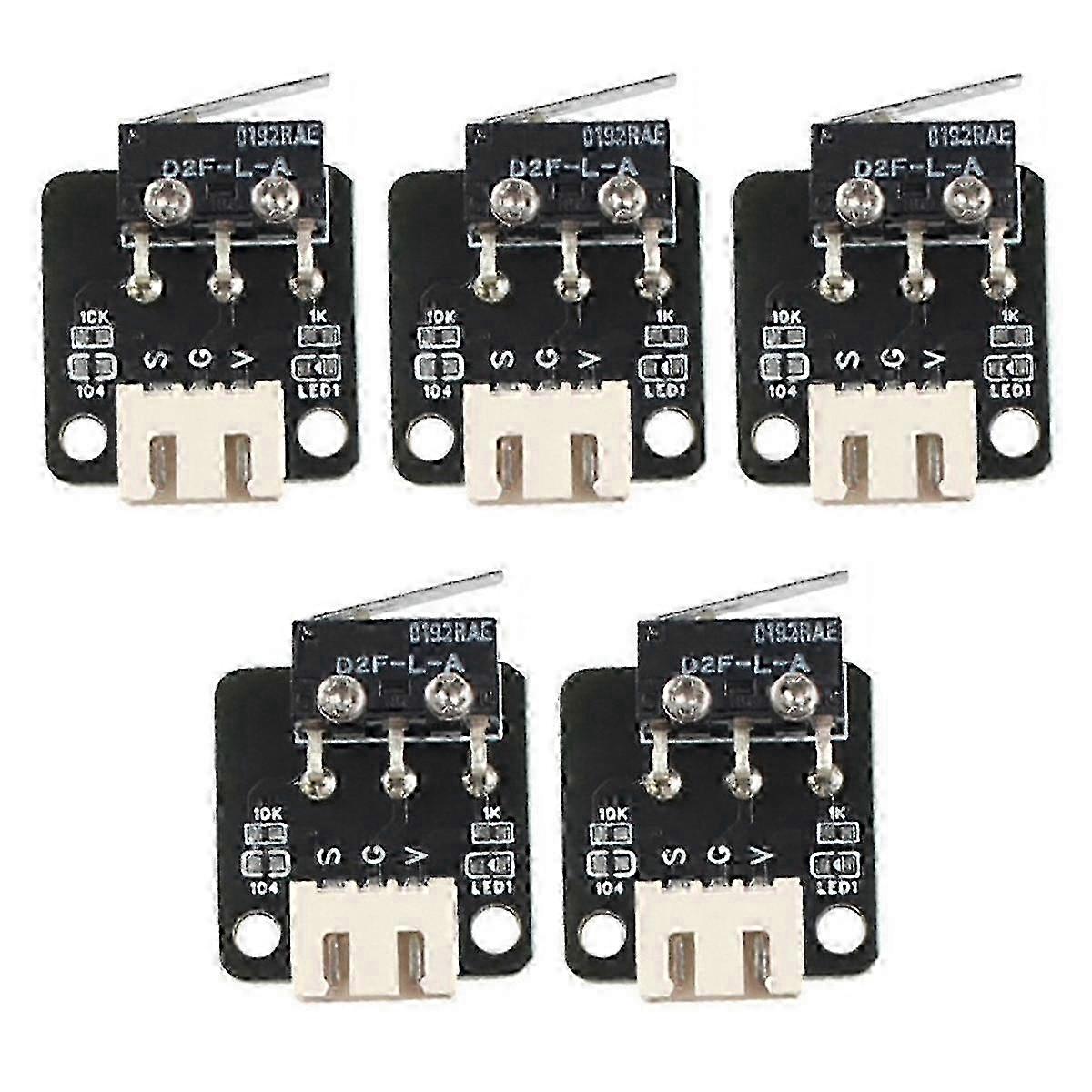Limit Switch End Stop Sensor Mini Switch for -10/10S/S4/S5 Series /Pro/V2/ Series 3D Printer Accessories 5Pcs