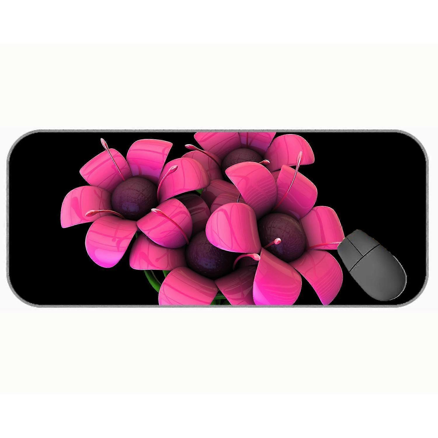 mouse large rubber gaming desk pads,plant flower