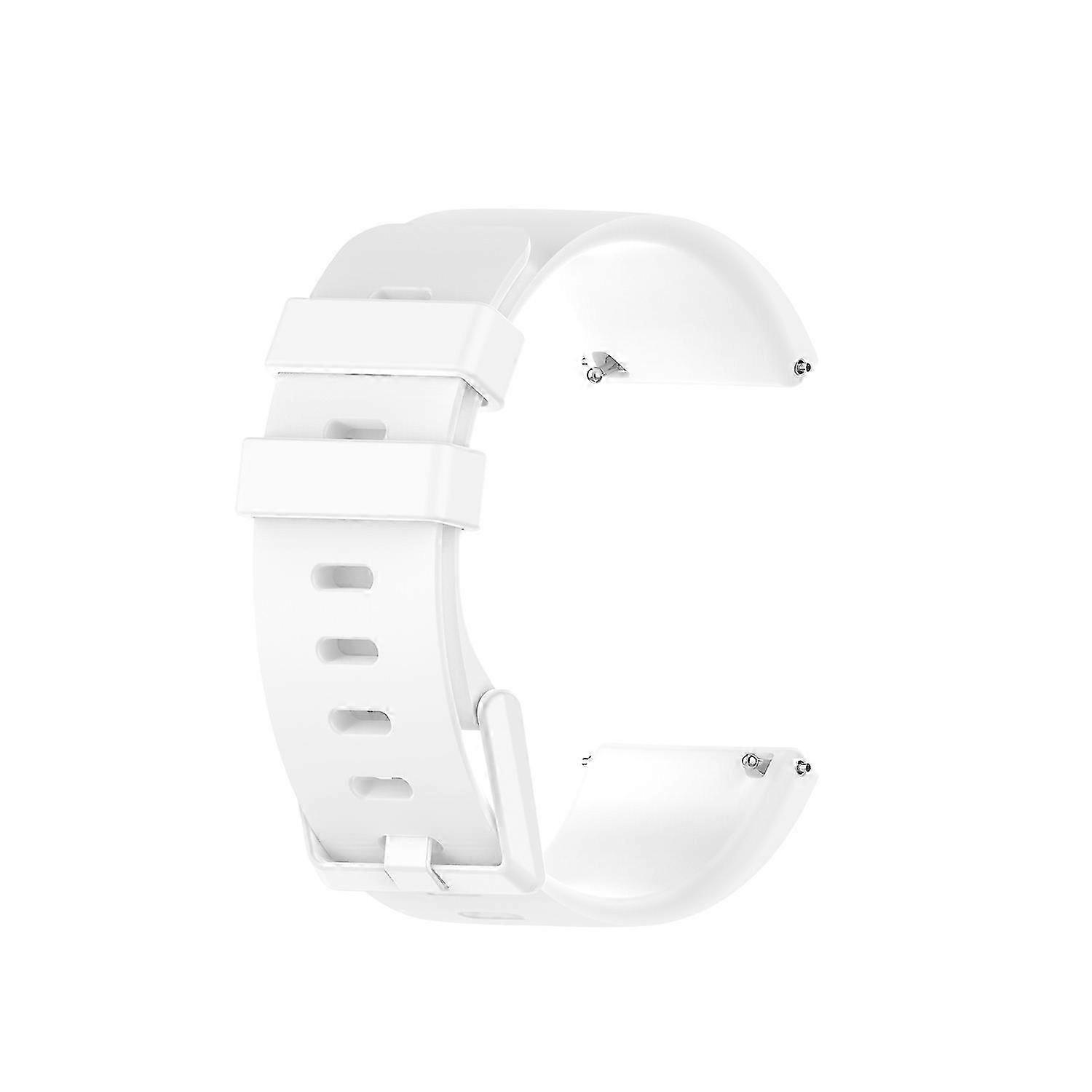 Bracelet de montre en silicone souple à boucle classique pour Fitbit Versa / Versa 2 / Lite P20211224207