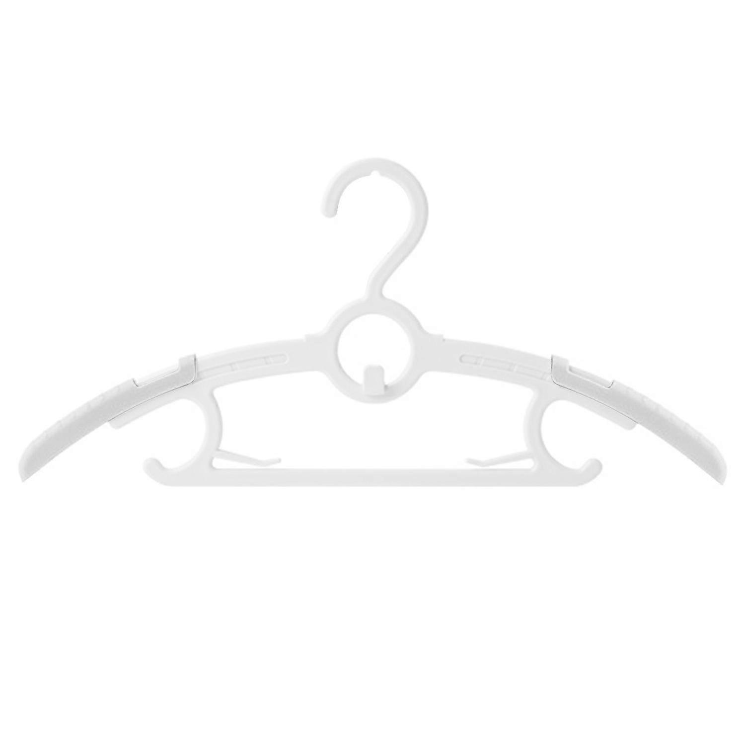 10Pcs Clothes Hanger Non-Slip Baby Closet Hangers Space-Saving Extendable Toddler Clothes Hanger for