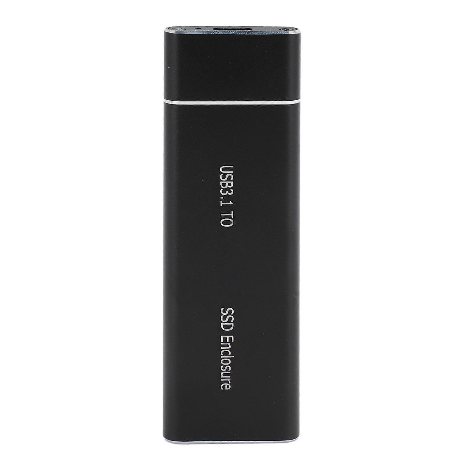M.2 SSD Enclosure Support NVME NGFF SATA USB 3.1 Type C External Solid State Enclosure Adapter for Windows for Android
