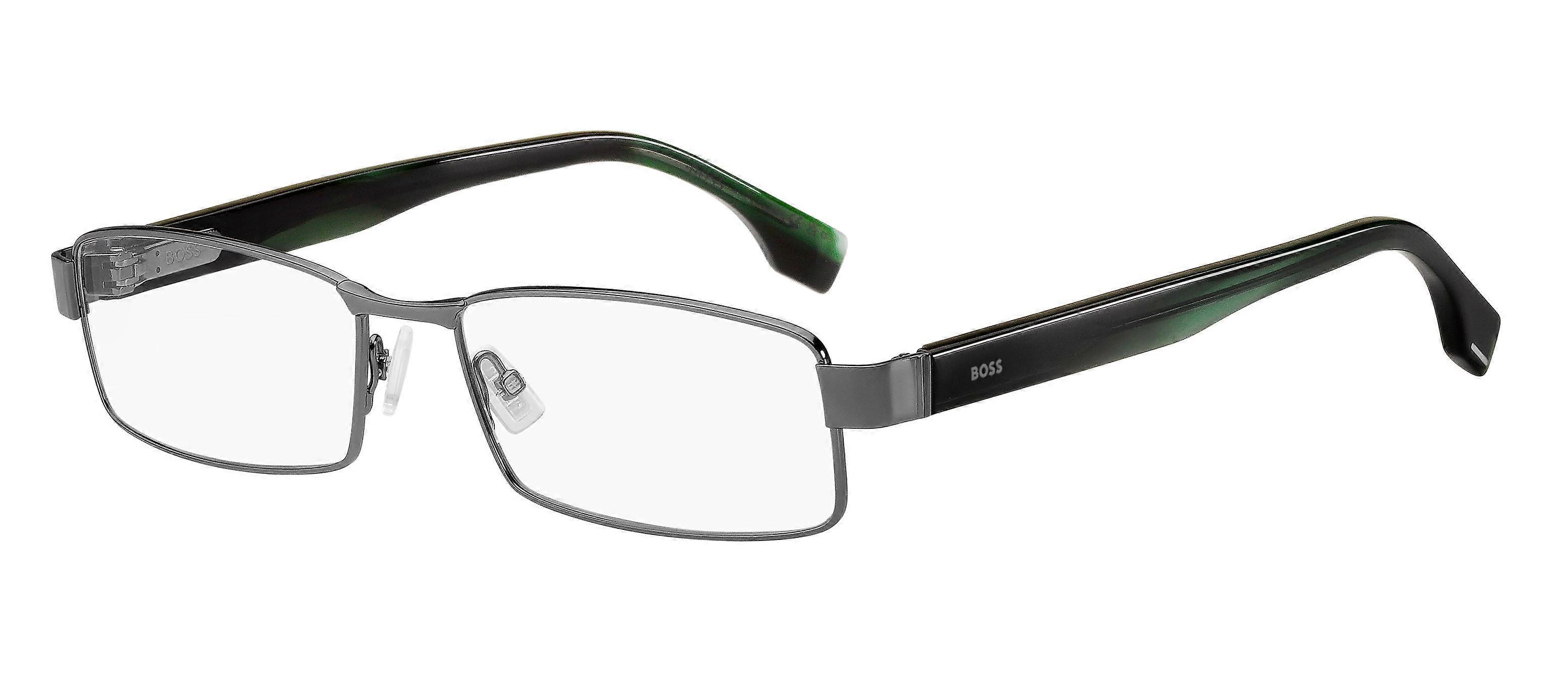 Eyewear Frames HUGO BOSS BOSS 1519 ASR DARK RUTHENIUM GREEN 56/17/145 MAN