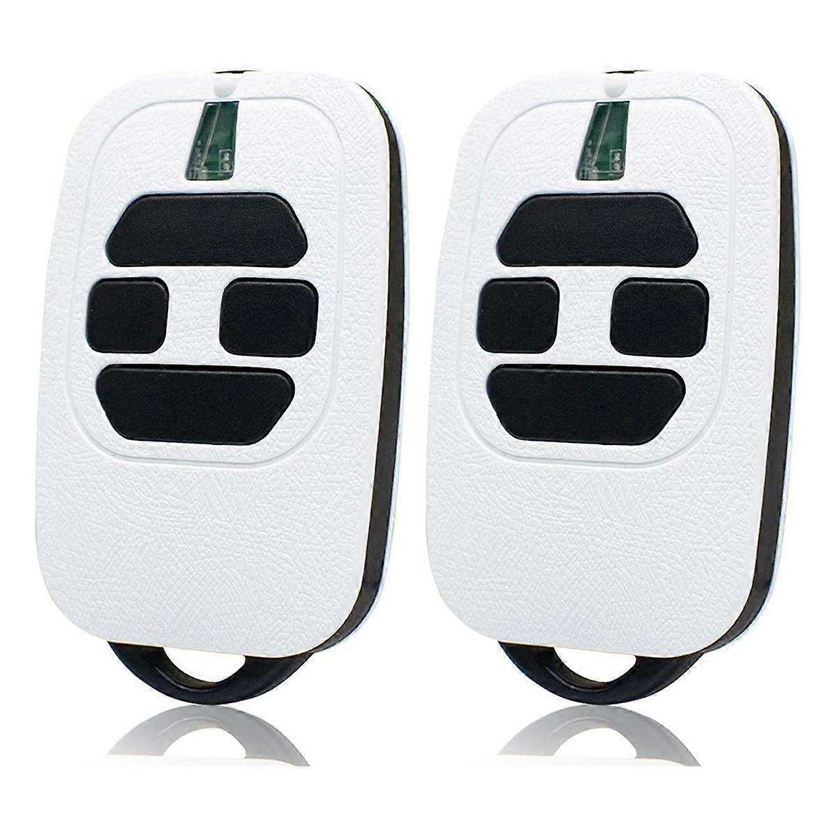 Remplacement de l’onglet de télécommande de la porte de garage pour l’onglet portable 433.92MHz GTI4 Pack de 2