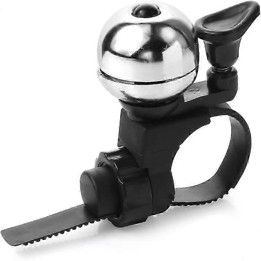 Timbre Para Bicicleta Accmor - Aluminio - Sonido Claro Y Fuerte - Fácil Instalación - Para Adultos Y Niños - Ajuste A Manillar 21-22 Mm